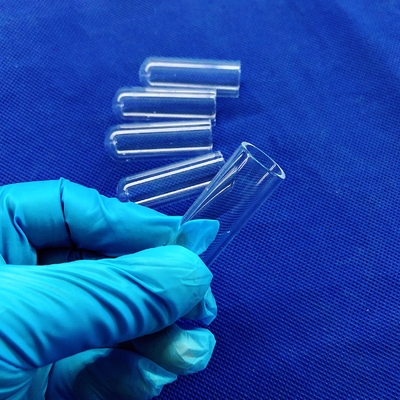 Tubo di prova in quarzo a fine rotonda e chiara per laboratorio