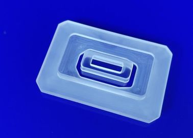 Tolleranza su misura di alta precisione ±0.02mm di Antivari del quarzo della curvatura per la macchina della maschera della stampante 3D e di protezione