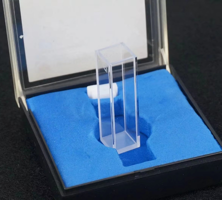 Cuvette di quarzo ultraviolette 5 ml/10 ml 100% senza bolle compatibili con spettrometri UV-Vis