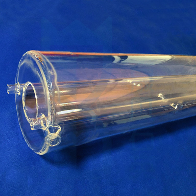 Alta purezza 99,99% Strumenti sperimentali a alta temperatura resistenti alla corrosione Tubi di vetro al quarzo e reattori al quarzo