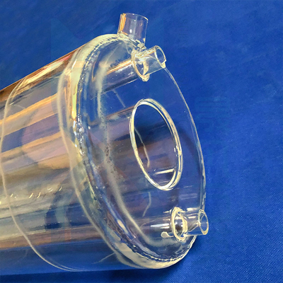 Alta purezza 99,99% Strumenti sperimentali a alta temperatura resistenti alla corrosione Tubi di vetro al quarzo e reattori al quarzo
