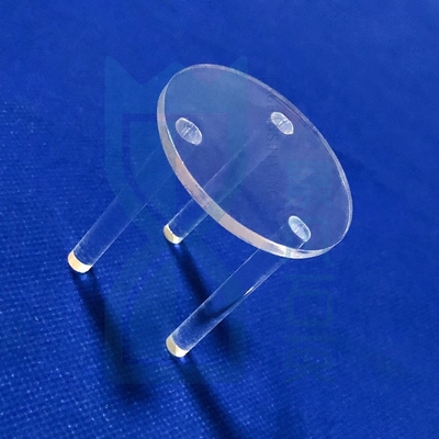 Alta purezza 99,99% Strumenti sperimentali a alta temperatura resistenti alla corrosione Tubi di vetro al quarzo e reattori al quarzo