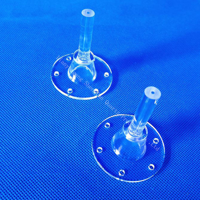 Alta purezza 99,99% Strumenti sperimentali a alta temperatura resistenti alla corrosione Tubi di vetro al quarzo e reattori al quarzo