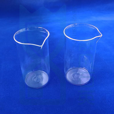 Fabbrica di bicchieri di vetro di quarzo e di cristallo di quarzo resistenti alle alte temperature resistenti alla corrosione