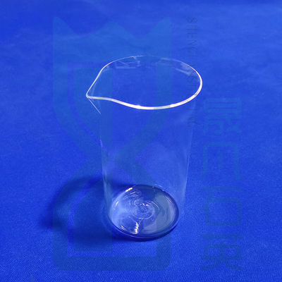 Fabbrica di bicchieri di vetro di quarzo e di cristallo di quarzo resistenti alle alte temperature resistenti alla corrosione