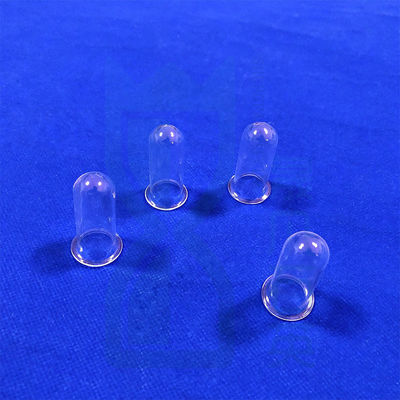 Tubo di prova di quarzo a fondo rotondo trasparente personalizzato per laboratorioTubbi di prova di quarzo sperimentali circolari a flange rotondo/a fondo personalizzati, adatti per uso in laboratorio