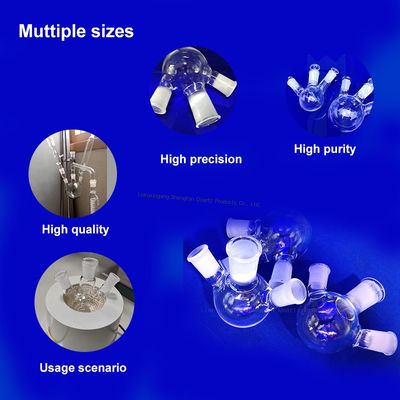 Factory Customized  5-5000Ml Fused Silica Quartz Glass Low Form Griffin Beakers
