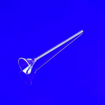Tubi di assorbimento BET in vetro di quarzo resistenti ad alte temperature resistenti alla corrosione altamente trasparenti