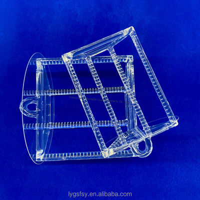 Placca di vetro al quarzo ad alte prestazioni per componenti ottoelettronici di precisione