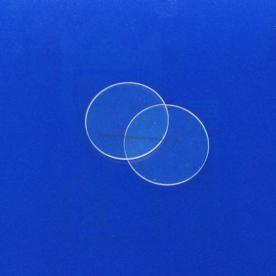 Piastra di vetro di quarzo trasparente con elevata trasmissione della luce, resistenza alle alte temperature e resistenza alla corrosione per applicazioni tecniche