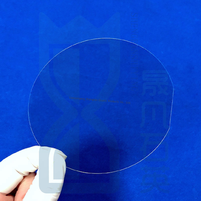 Disco di quarzo fuso personalizzato Piastra di vetro di quarzo 92% Trasmissione luminosa 2,2 g/cm3 Densità