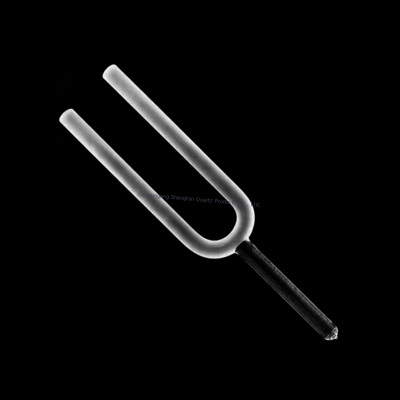 Custom Crystal Soul Quartz Singing Tuning Fork 10mm 16mm 20mm Chakra Set con custodia gratuita per la guarigione sonora