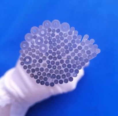 Capillare in vetro di quarzo ad alta purezza SiO2 φ1mm-φ5mm resistente alla corrosione ad alta temperatura