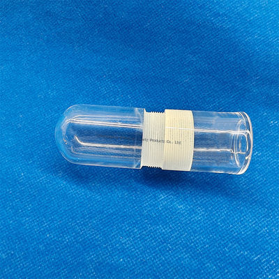 Flesso di vetro in quarzo di silicio fuso su misura con giunzione