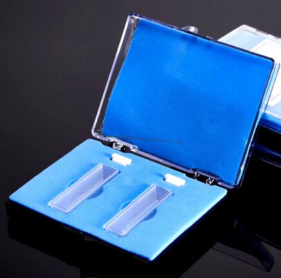 Cuvette colorimetrica in vetro di quarzo resistente alle alte temperature e alla corrosione con capacità di 3,5 ml
