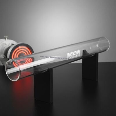 tubi di vetro di quarzo di alta qualità per forni a tubi ad alta temperatura