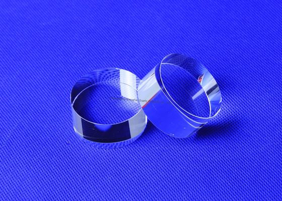 Clear High Temperature Resistance Glass Plates JGS1 Fused Silica Quartz Disc