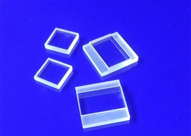 Vetro di quarzo trasparente ottico resistente scanalato abitudine di temperatura di PerforatedHigh dello specchio della finestra del quarzo dello strato del quarzo