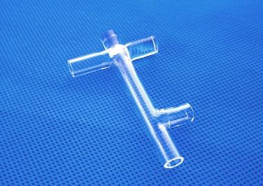 Bacchetta di vetro del quarzo del laboratorio, piccola trasmissione leggera di vetro di durezza >92% di Mose 6,5 dei tubi