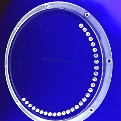 Clear High Temperature Resistance Glass Plates JGS1 Fused Silica Quartz Disc