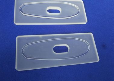 Vetro rotondo di precisione che lavora il tipo a macchina su ordinazione del piatto di spessore termoresistente
