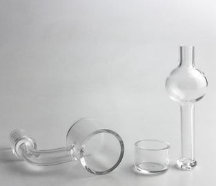 Chiodo maschio di vetro ad alta temperatura di vetro di quarzo di punto di fusione 1732°C 14mm del singolo Banger di vetro