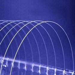 Entrambi i lati del piatto del quarzo fuso dello strumento elettronico hanno lucidato il piatto rettangolare del quarzo fuso