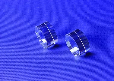 Il vetro di silice fusa sferico di forma riveste la doppia lastra di vetro convessa del quarzo di tolleranza di +/-0.02mm