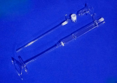 Bacchetta di vetro del quarzo del laboratorio, piccola trasmissione leggera di vetro di durezza >92% di Mose 6,5 dei tubi