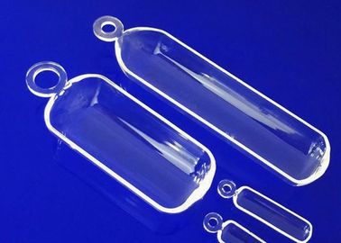 High Precision Quartz Glass Products High Temperature Resistance Precision Glass Machining Fused Quartz Boat