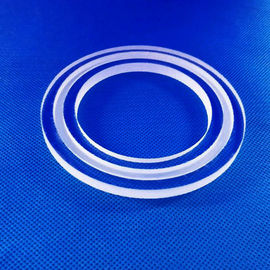Materiale della flangia 99.99%-99.9999% della metropolitana del quarzo di protezione dell'ambiente