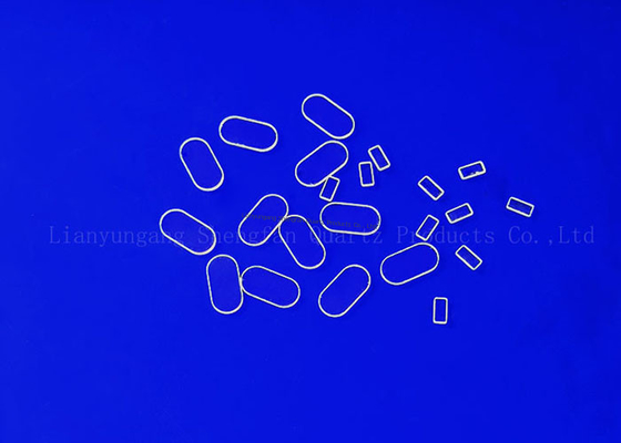 Fetta di piccola dimensione UV-C della finestra di sterilizzazione della fetta LED di vetro di quarzo del chip del quarzo del coperchio della perla della lampada