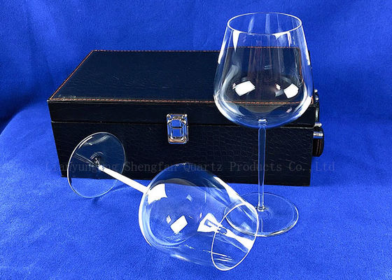 Vetro di vino senza piombo del calice del quarzo moderno fatto a mano