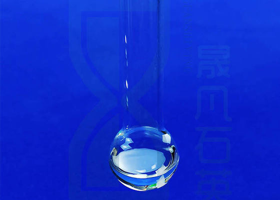 Provetta trasparente del quarzo di 0.5mm con la testa della palla di vetro di quarzo