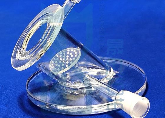 Reattore di vetro di vetro di GlasswareStandard del laboratorio di scienza del reattore del laboratorio del reattore di vetro di quarzo di elevata purezza per il laboratorio