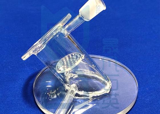 Reattore di vetro di vetro di GlasswareStandard del laboratorio di scienza del reattore del laboratorio del reattore di vetro di quarzo di elevata purezza per il laboratorio