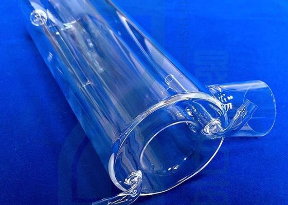 I prodotti del quarzo 1100℃ hanno fuso la vetreria per laboratorio di scienza del silicio
