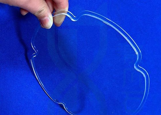 Piatto uv trasparente del quarzo fuso 99,5% di Morse 6,5