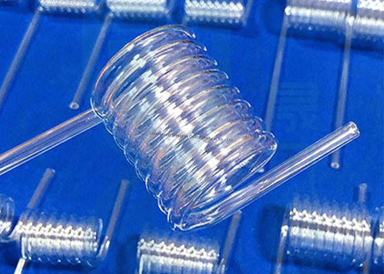 300 mm OD tubo di vetro di quarzo trasparente per luce UVC con resistenza alle alte temperature