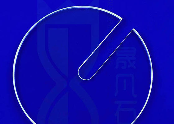 CNC di vetro ottico UV-C trasparente dello strato del quarzo di Morse 6,5