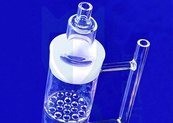 Process Glass Lab Customized 2.2g/Cm3 Quartz Instrument Scientific Glassware