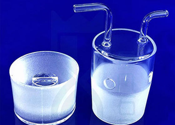 Vetreria per laboratorio sperimentale di scienza dei reattori Iso9001 del quarzo