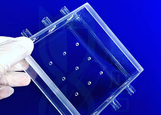 Cellula acida del quarzo della prova del reattore di vetro per purificazione di sperimentale