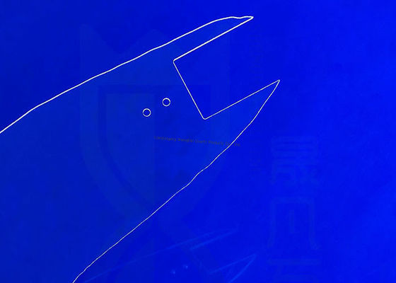 Lastra di vetro al quarzo ad alta temperatura personalizzata per macchina di polimerizzazione con tolleranza di ±0,02 mm e temperatura di esercizio di 1150°C