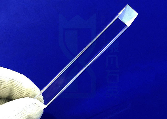 Temperatura elevata dello strato lucidata rettangolo della lastra di vetro del quarzo resistente