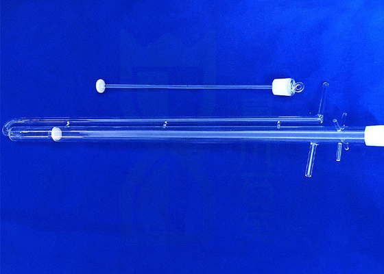 1100C ha fuso la metropolitana di vetro trasparente della vetreria per laboratorio di scienza del silicio 2.2g/Cm3