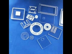 OEM ODM Piastre di vetro trasparente Anti acido Alta trasmissione luminosa Quarzo affidabile