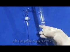 Tubo di prova graduato non tossico, non deformante, cristallizzante, innocuo, ecologico