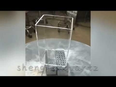 Crogiolo in vetro quarzo silicea ad alta temperatura per riscaldamento o chimica