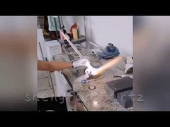 Lavorazione Tubo di Quarzo Vetroso con Piegatura Lucidatura a Fuoco ad Alta Temperatura